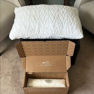 Premium White Quilted Pillow
